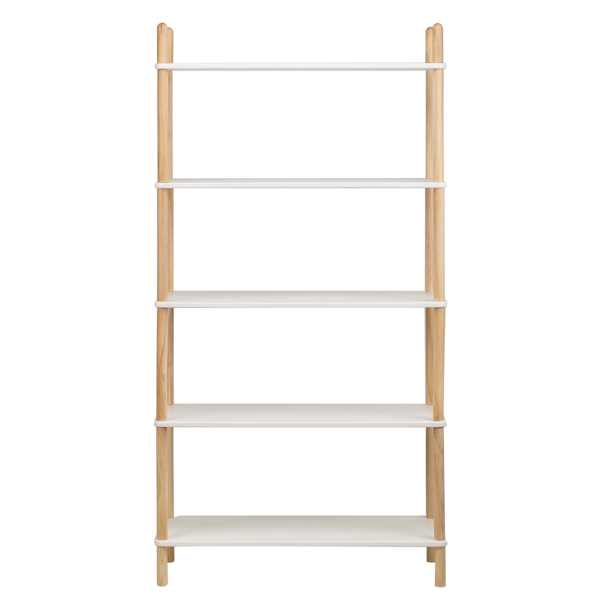 AUCKLAND - Etagère style scandinave en pin massif blanc - Image 4