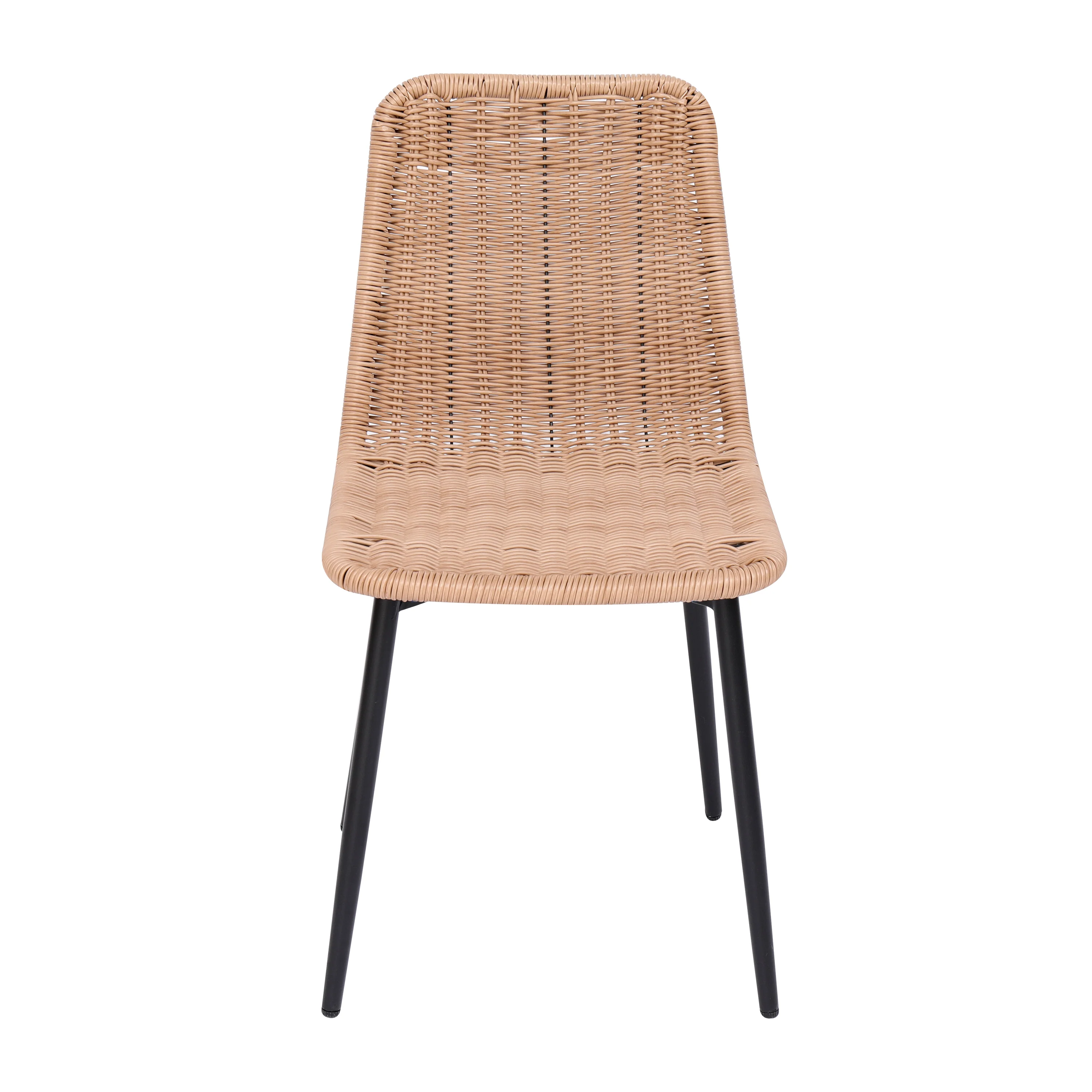 BANGKOK - Lot de 4 chaises en métal et fibres - Image 10