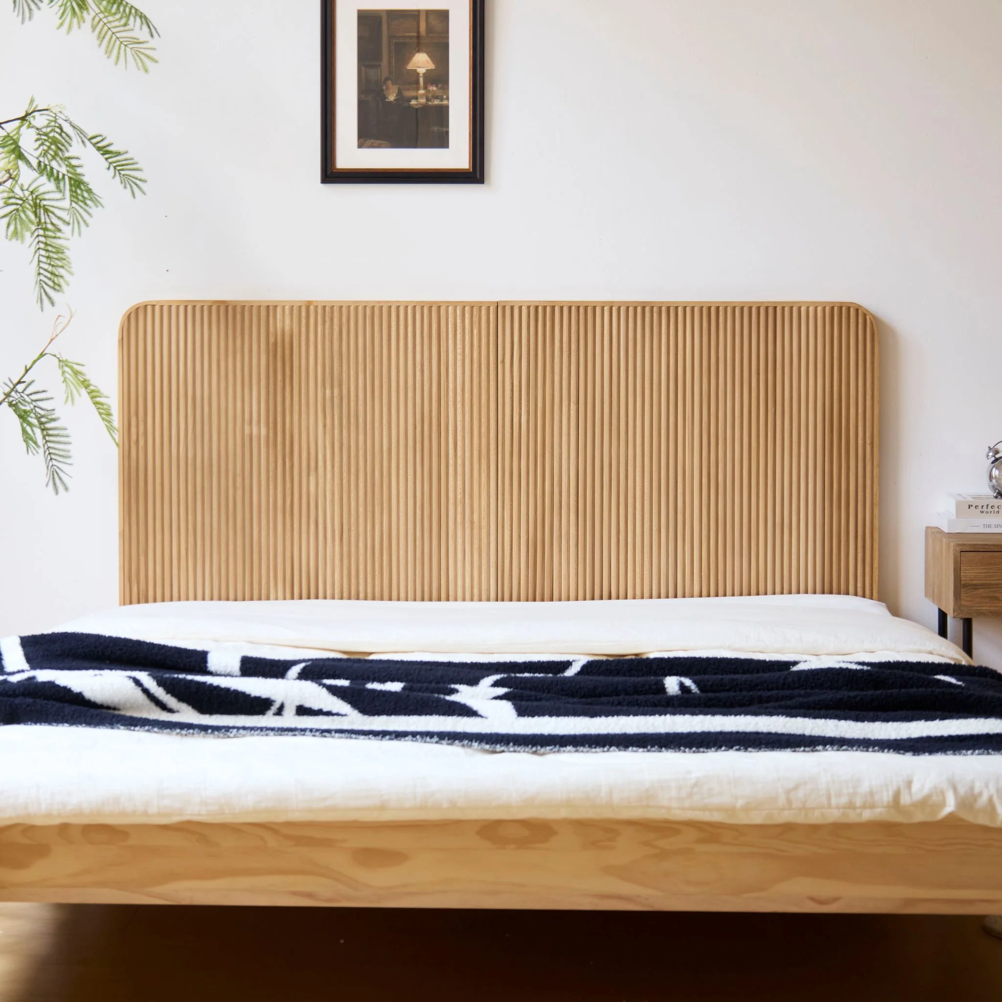 HORSENS - Tête de lit 140 cm en bois - Image 6