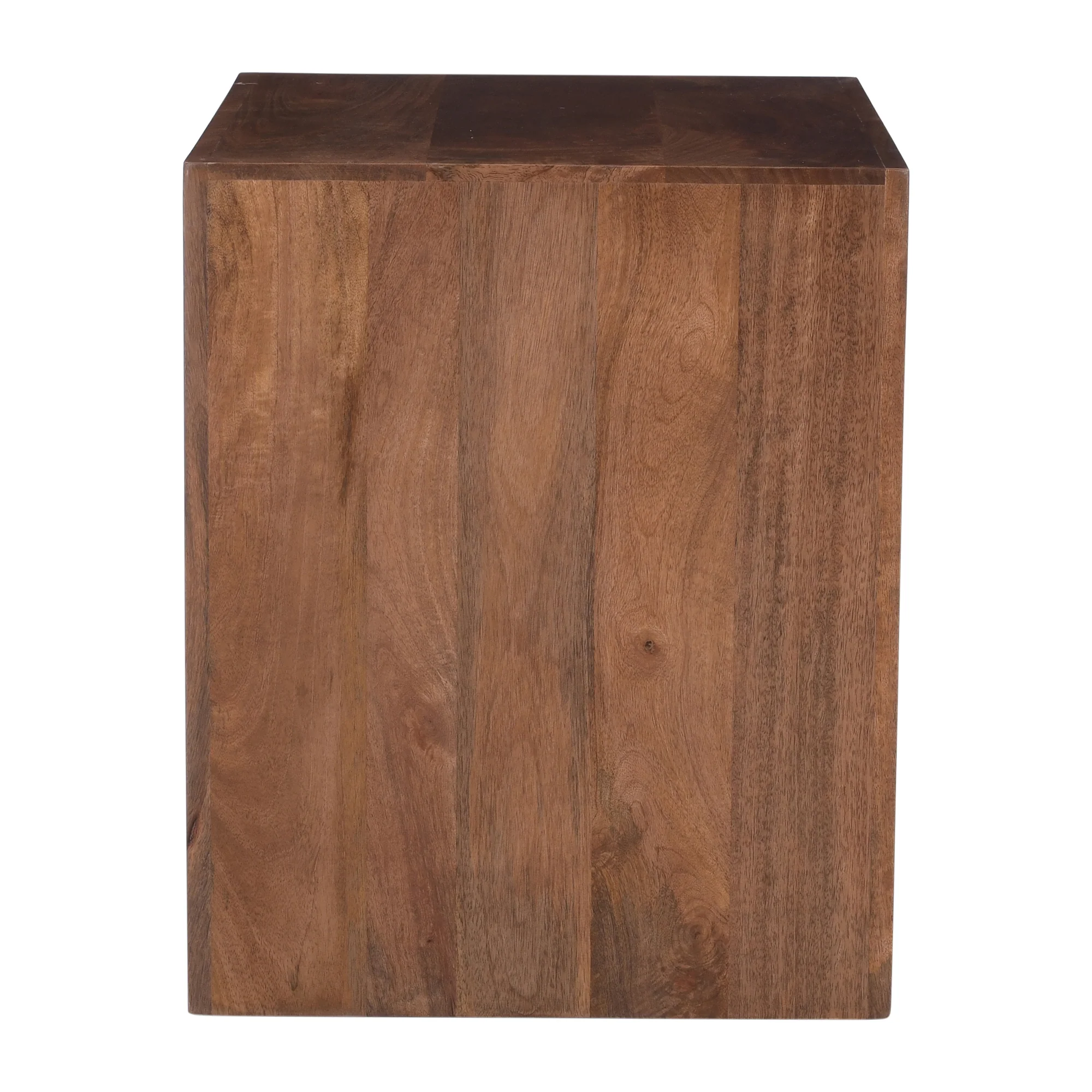 JABALPUR - Table d'appoint bout de canapé en bois de manguier foncé - Image 5
