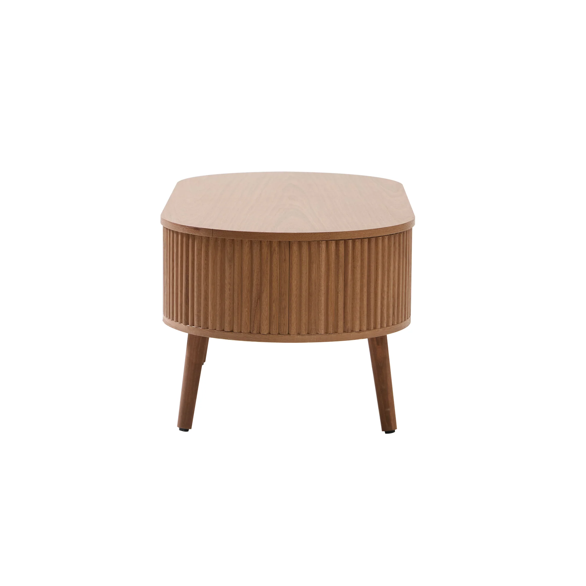 LOTTA - Table basse en bois de noyer avec rangement - Image 8