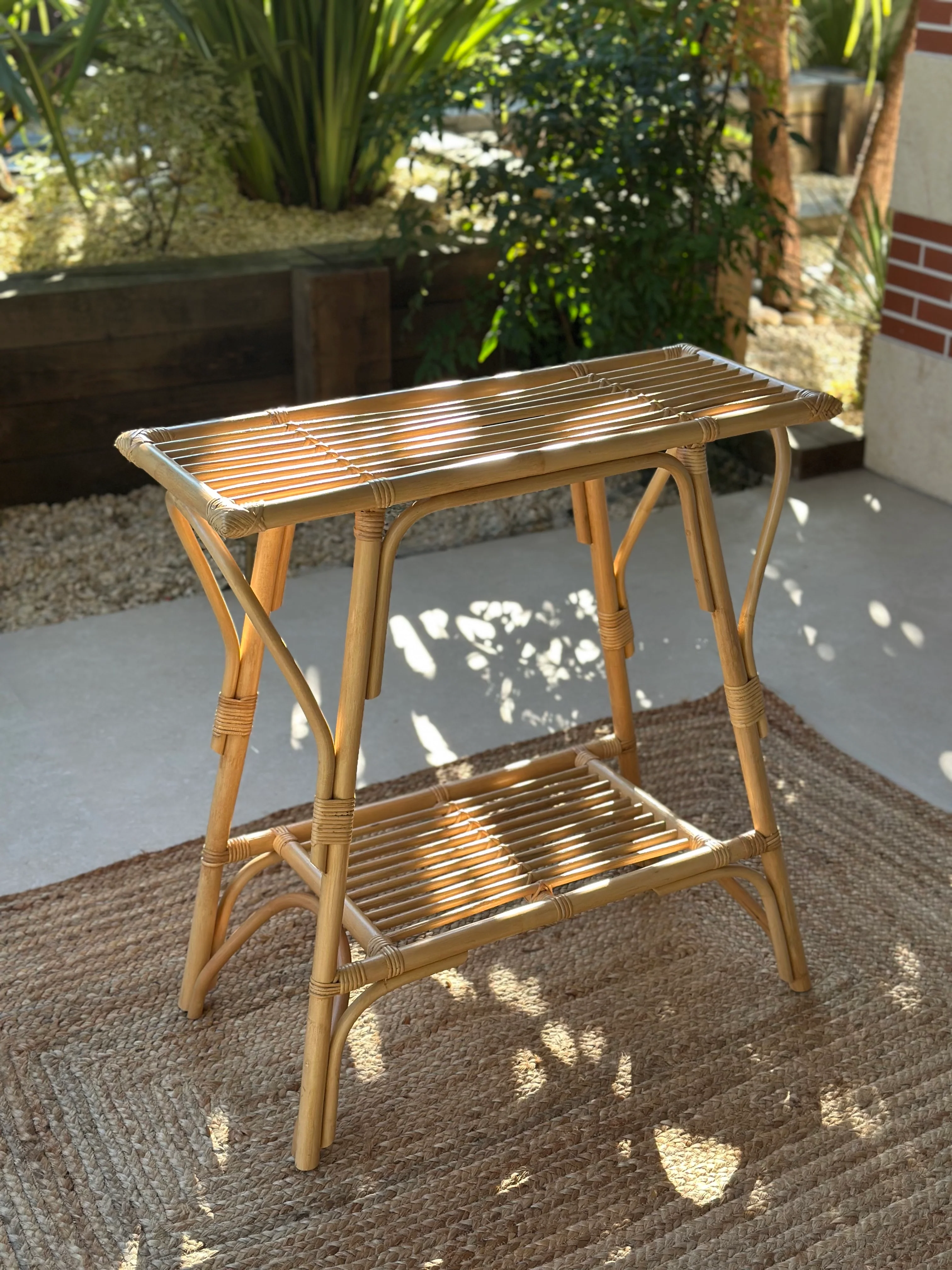 NUHA - Console en rotin naturel - Image 3