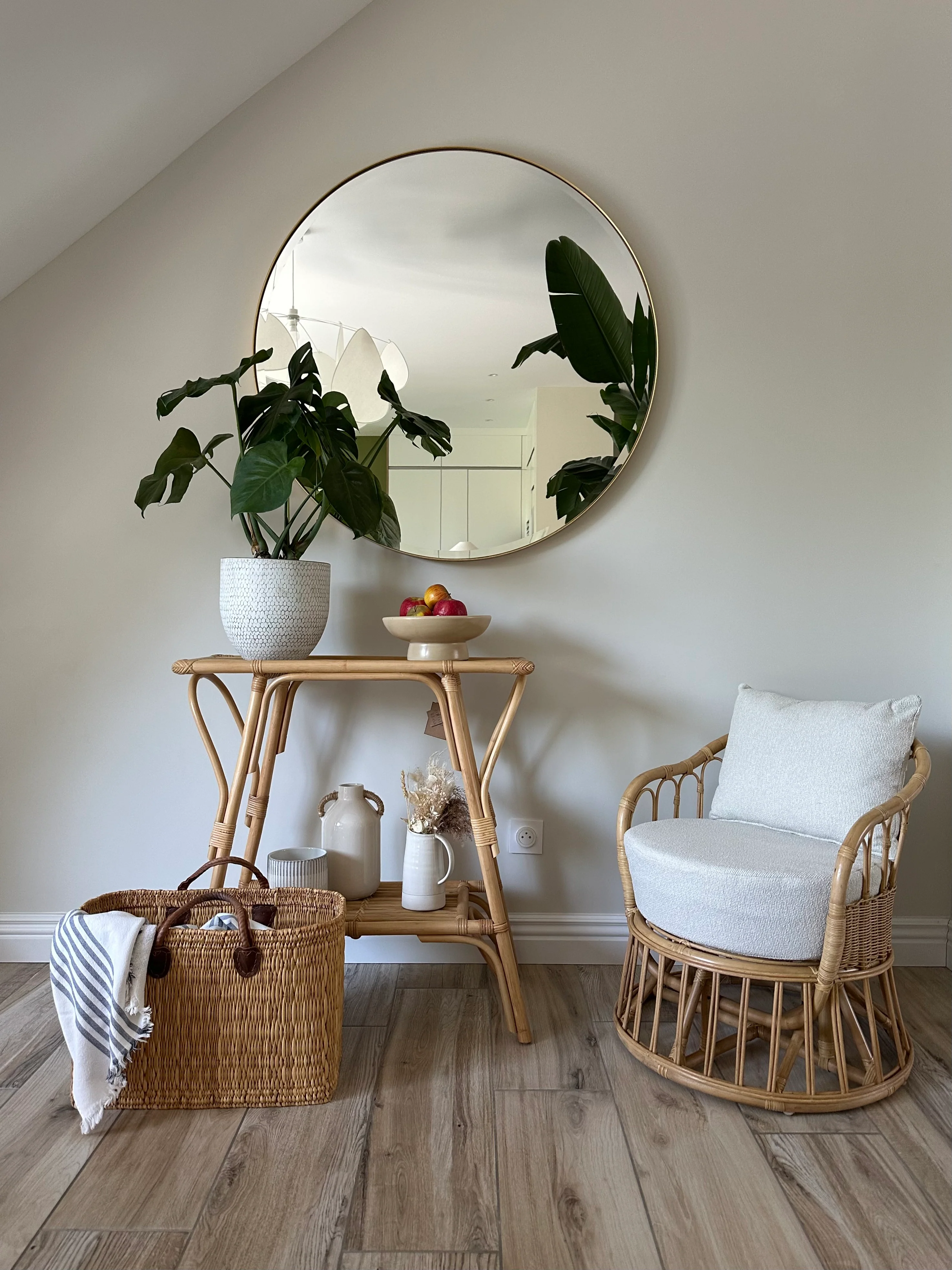 NUHA - Console en rotin naturel - Image 4