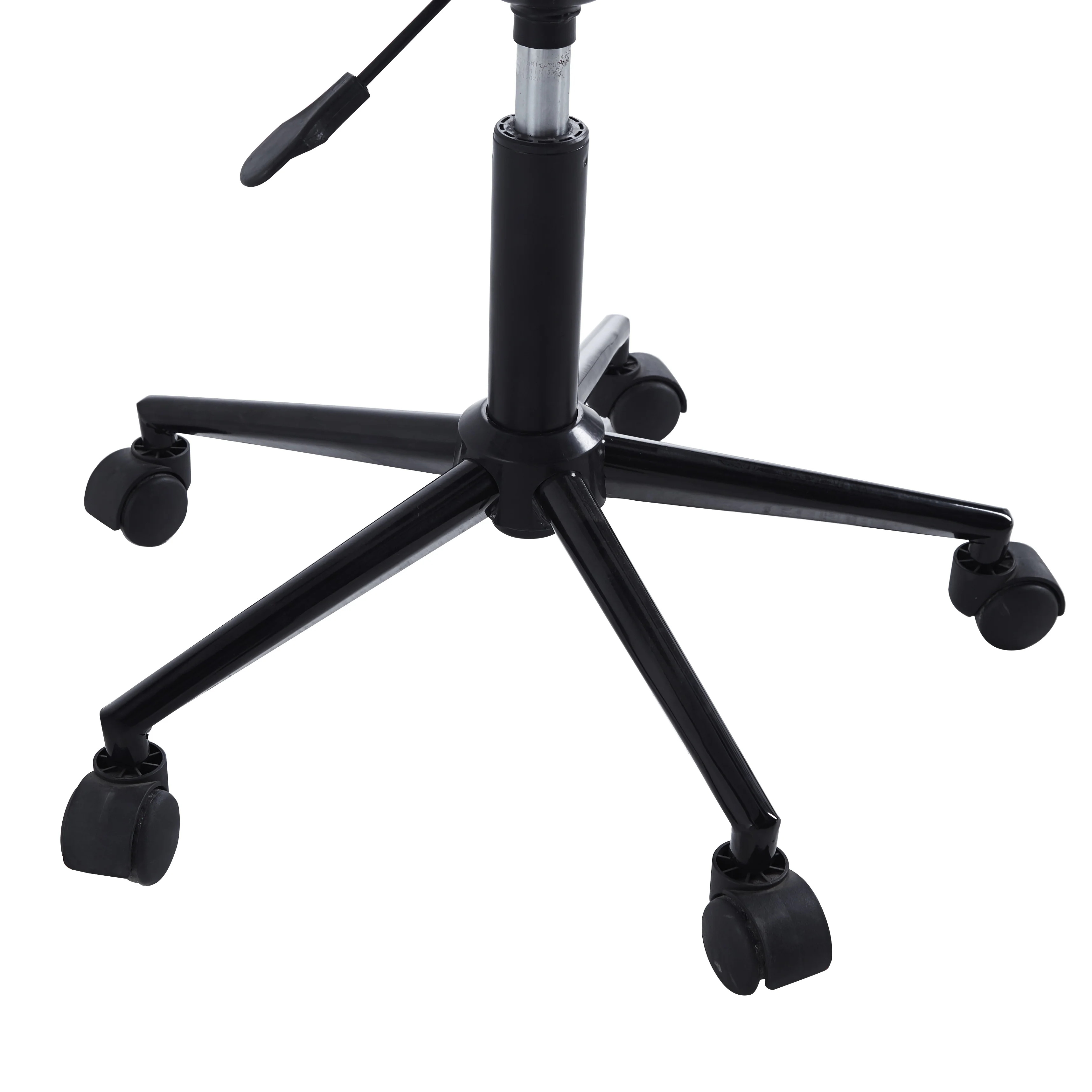 ESBJERG - Chaise de bureau en polypropylene et simili noir - Image 4